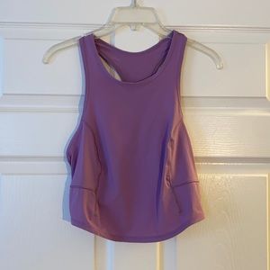 Lululemon Cropped Tank Sz 10